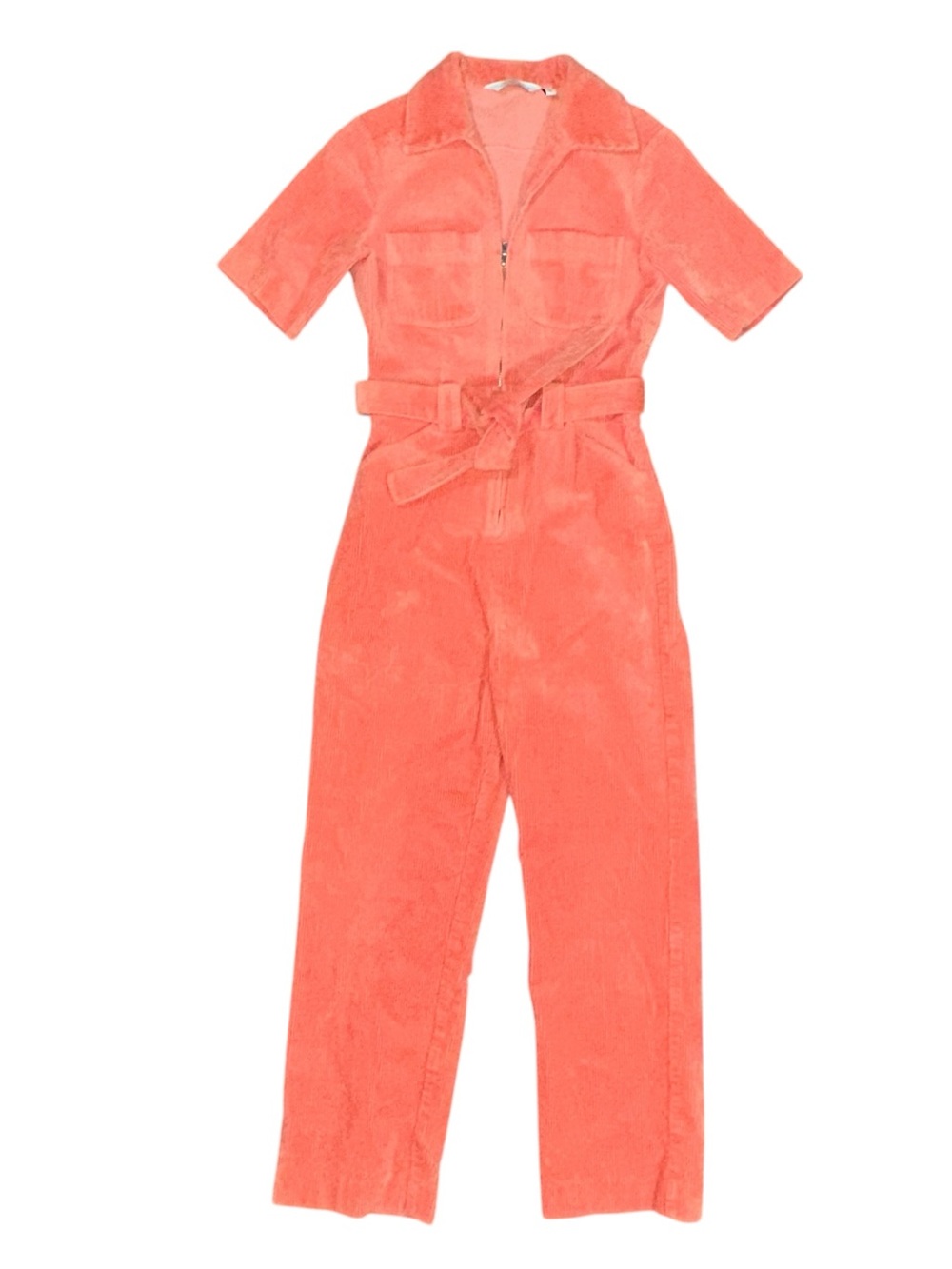Los Angeles Atelier & Other Stories Corduroy Jumpsuit with Tie Waist
